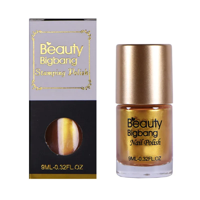 BeautyBigBang 9 мл штамповочный лак для ногтей цветной лак для печати лак es для штамповки ногтей лак для ногтей хамелеон