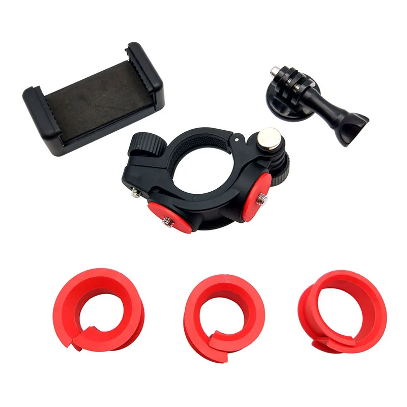 Велосипедный зажим Go pro аксессуары велосипедный держатель крепление для Xiaomi yi gopro