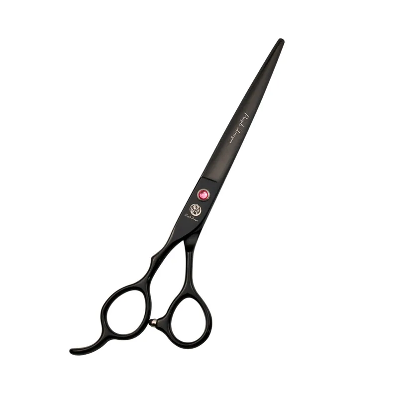 Фиолетовый дракон профессиональный 7 дюймов левшей собака Уход Ножницы для