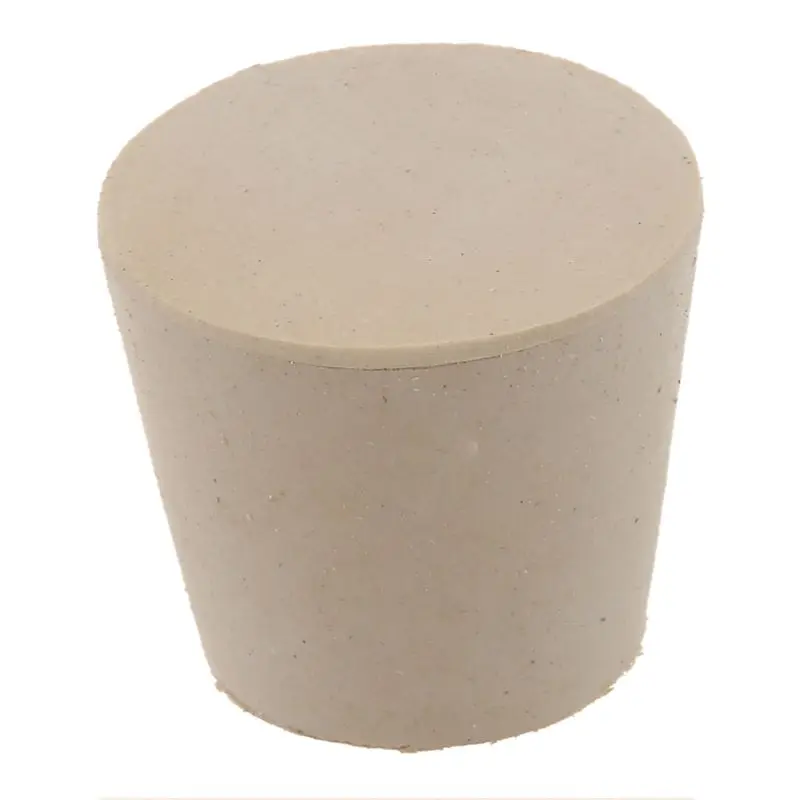 Новые резиновые пробки лабораторные Твердые отверстие стоп Push-In уплотнительная