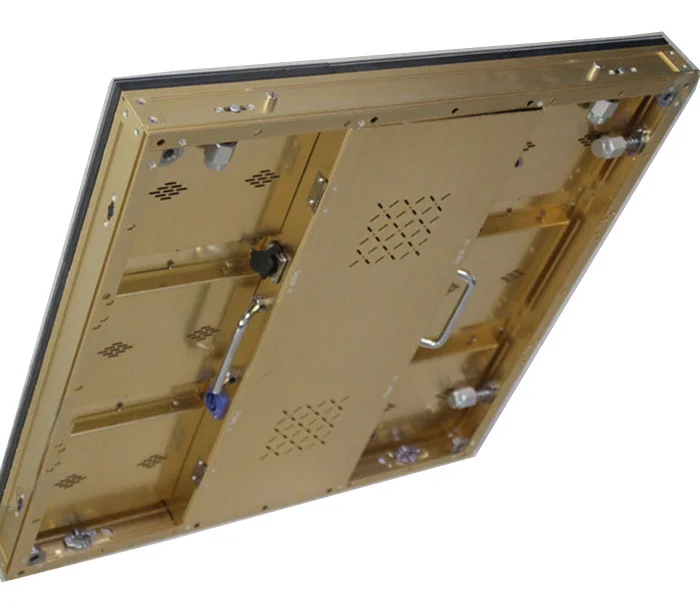 TEEHO 960 мм x 768 Крытый Прокат led videowall Ph3 матовый алюминиевый свет тонкий шкаф панель