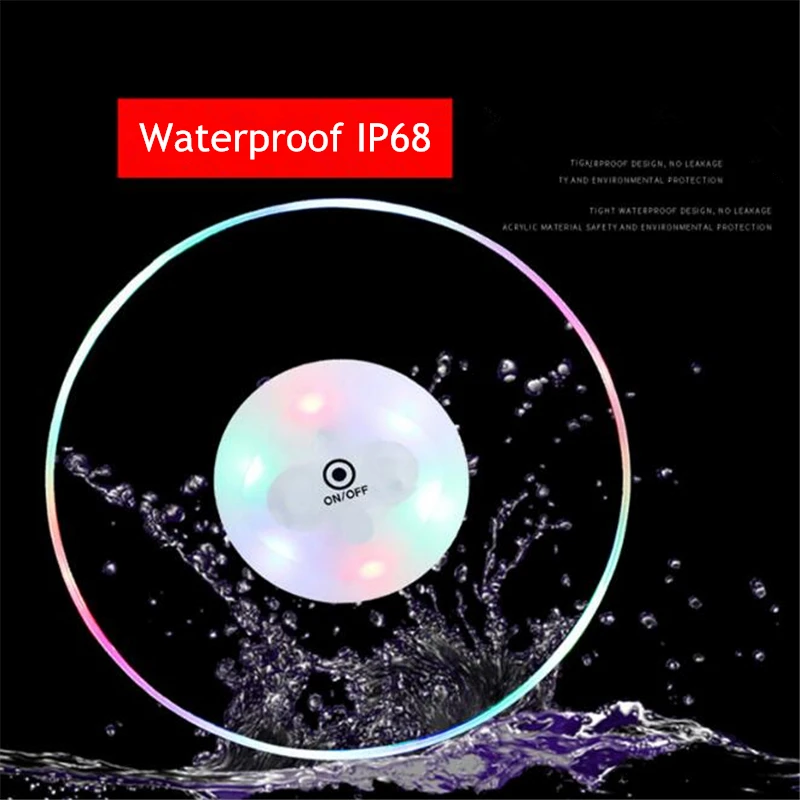 2 упаковки акриловая Хрустальная СВЕТОДИОДНАЯ светящийся подстаканник бар cocktail