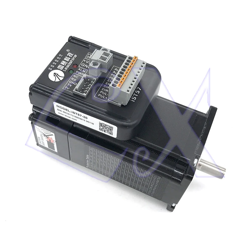 Оригинальный Leadshine NEMA23 закрытый цикл интегрированный Серводвигатель Машина ISS57 10