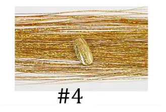 laser gold 4 90 см голографическая полоскающая лента для ногтей, шелковая нить для нейл-арта, полоска для ногтей, 3d полоски для творчества, Гель-лак, металлические наклейки для ногтей - Цвет: laser gold 4
