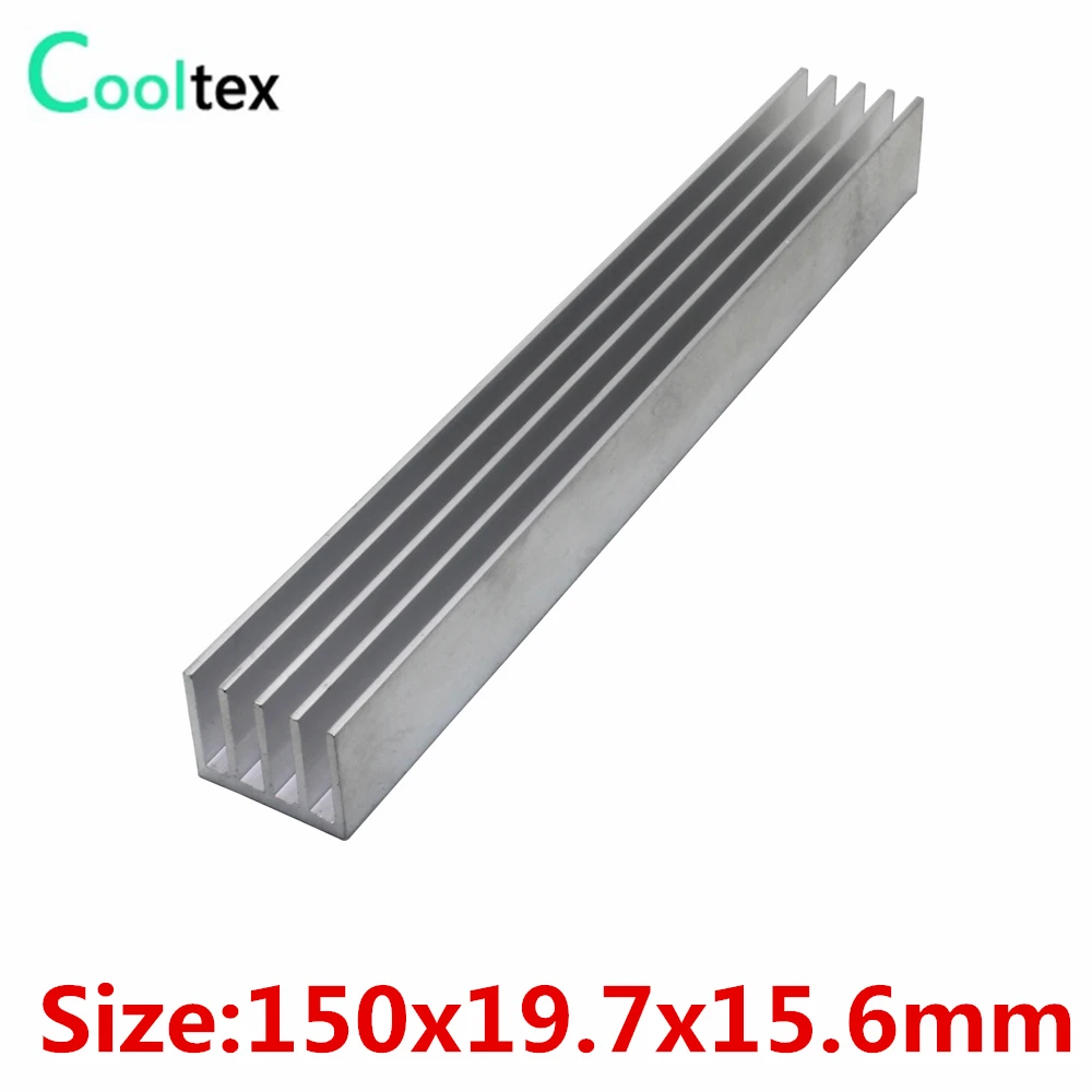

20 шт., алюминиевые радиаторы 150x19,7x15,6 мм