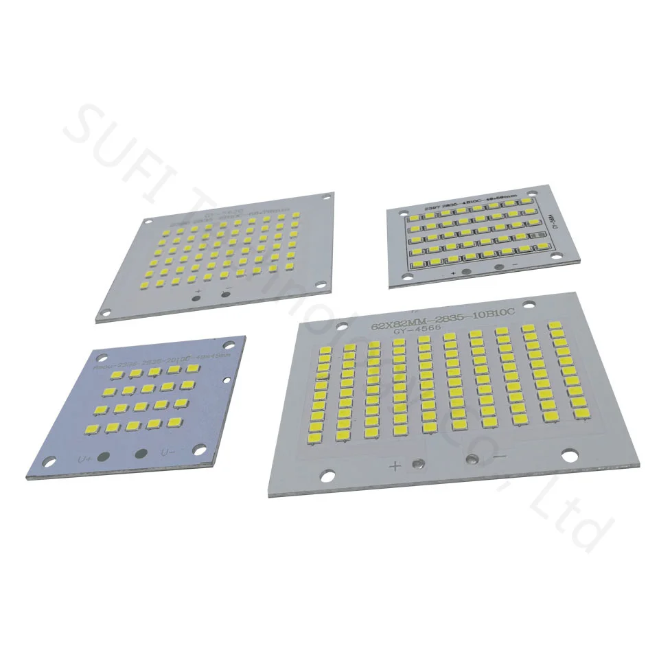 1 шт. светодиодный прожектор PCB 10 Вт 20 30 50 100 150 SMD2835 светодиодная печатная плата