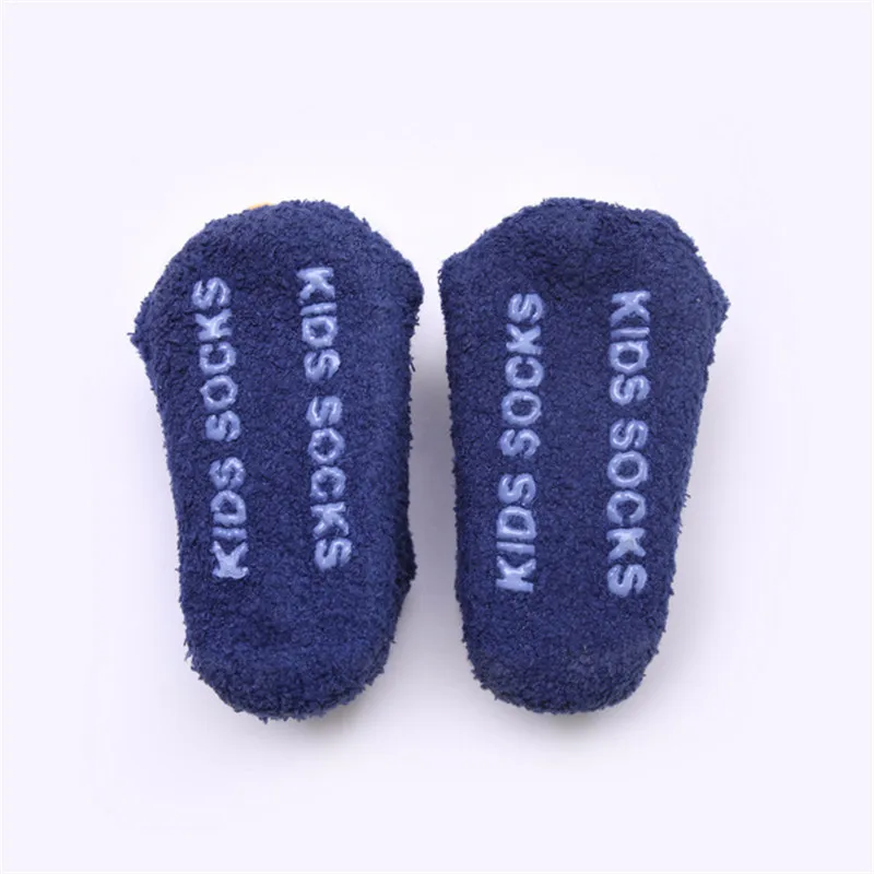 Весенне-осенние носки с большими глазами для новорожденных милые из кораллового