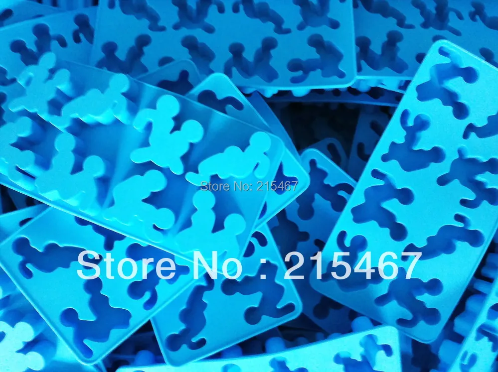 1X сексуальный силиконовый формователь кубиков льда лоток череп фруктовых соков