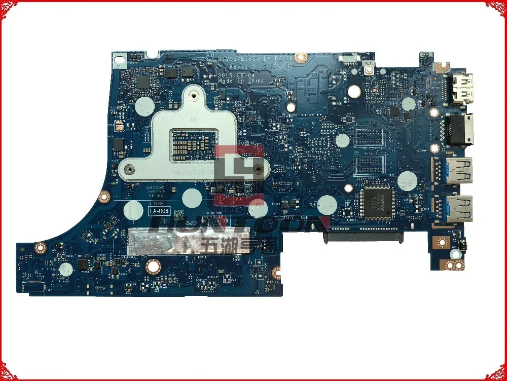 FRU: 5B20K57188 для Lenovo E31 80 материнская плата ноутбука BIVS3/BIVE3 LA D061P SR2EY I5 6200U DDR3 100%