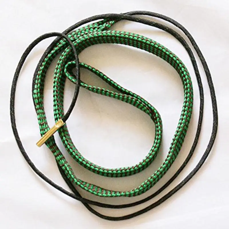22 кал. 223 калибр, чистящий ствол, чистящий канат, канат Boresnake, диаметр змеи 5,56 мм, винтовка для охотничьего ружья, аксессуары зеленого цвета