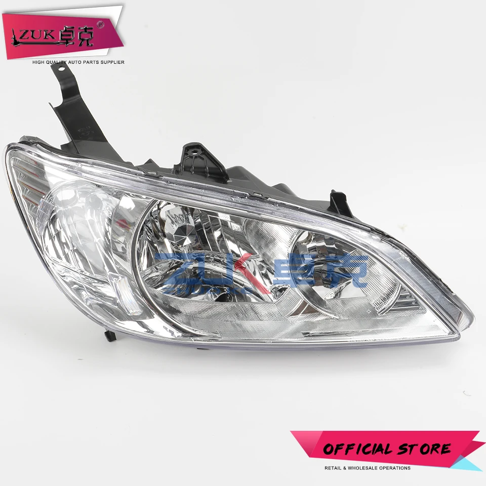 ZUK 2 шт. для HONDA Для CIVIC 2004 2005 ES5 ES8 передняя фара Головной Свет фара в сборе левый и правый