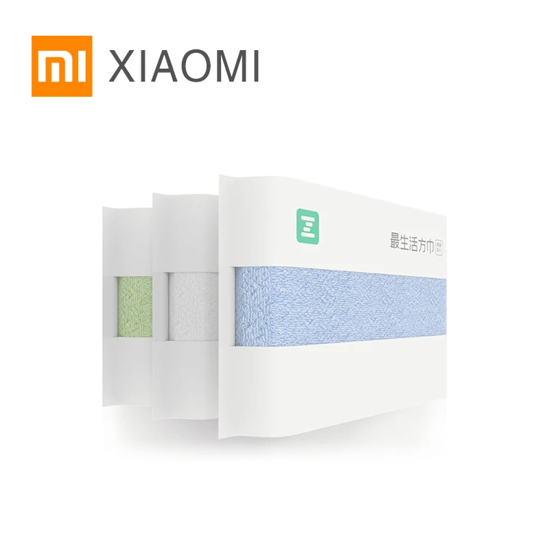 Новый XIAOMI MIJIA ZSH квадратный Полотенца Молодежная серия 100% хлопок сильный