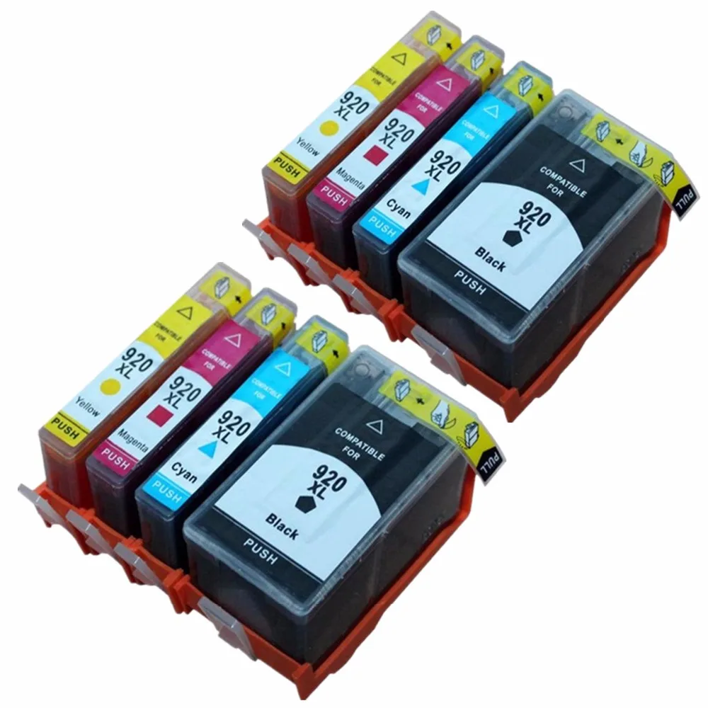 Замена чернильных картриджей для HP920XL 920XL HP920 920 CD975 CD974AE CD972 OfficeJet 7000a 7000se 7000 Wide XL|ink