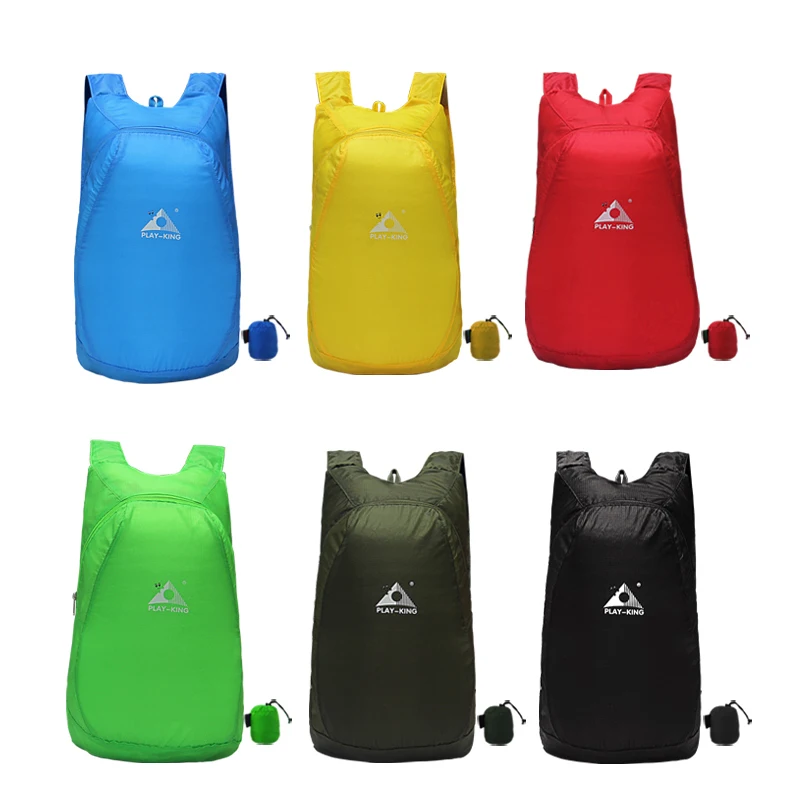 Портативный складной рюкзак ультра легкий Водонепроницаемый для кемпинга
