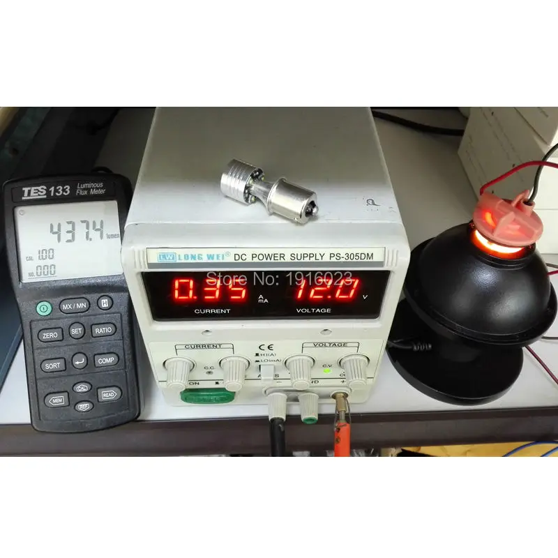 2 шт. S25 1157 20 Вт Высокая мощность BAY15D P21/5 Светодиодный светильник для автомобиля