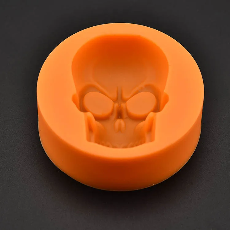 Силиконовая 3D форма в виде черепа для Хэллоуина шариков льда пудинга шоколада
