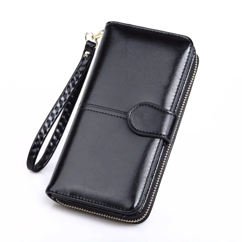 

Long Women Wallet PU Leather Fashion Purses Women Clutch Wallet Cell Phone Purse Hot Sale Lady Card Holder Female Money Bag