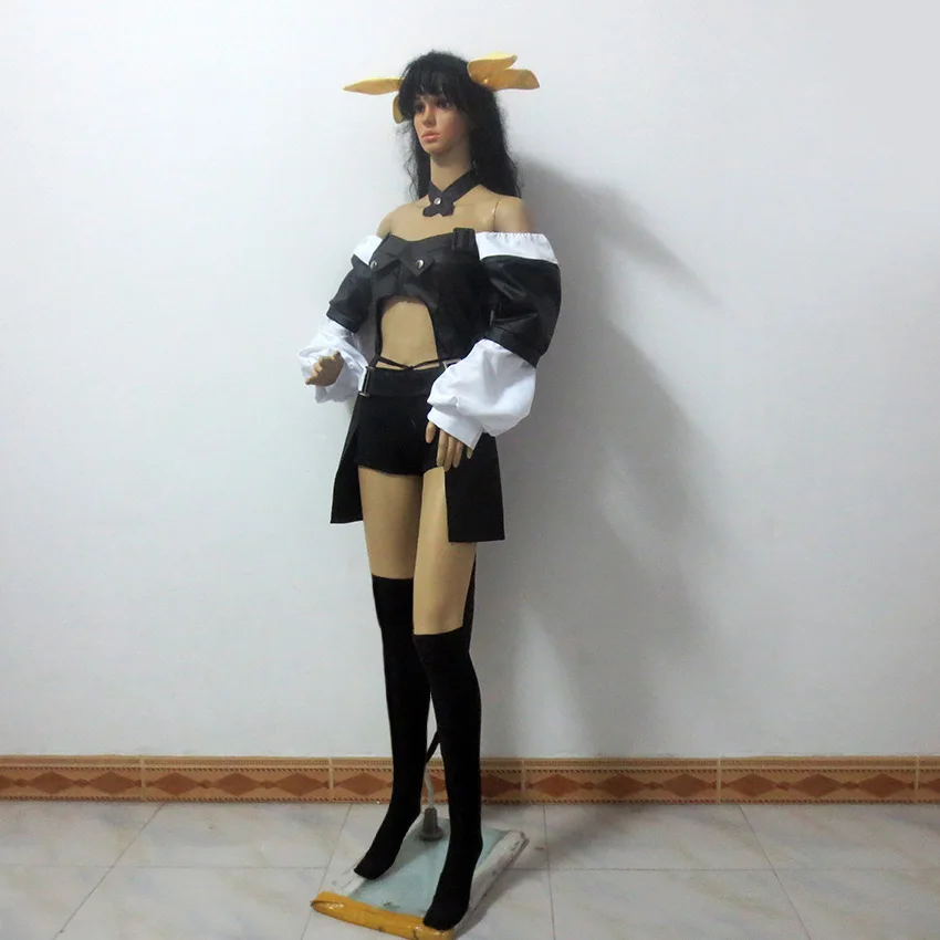 GUILTY GEAR РСА-знак-головокружение Хэллоуин равномерное наряд Косплэй Костюм Настроить Любой Размер