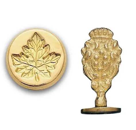 

Воск печать кленовый лист-латунная ручка штамп