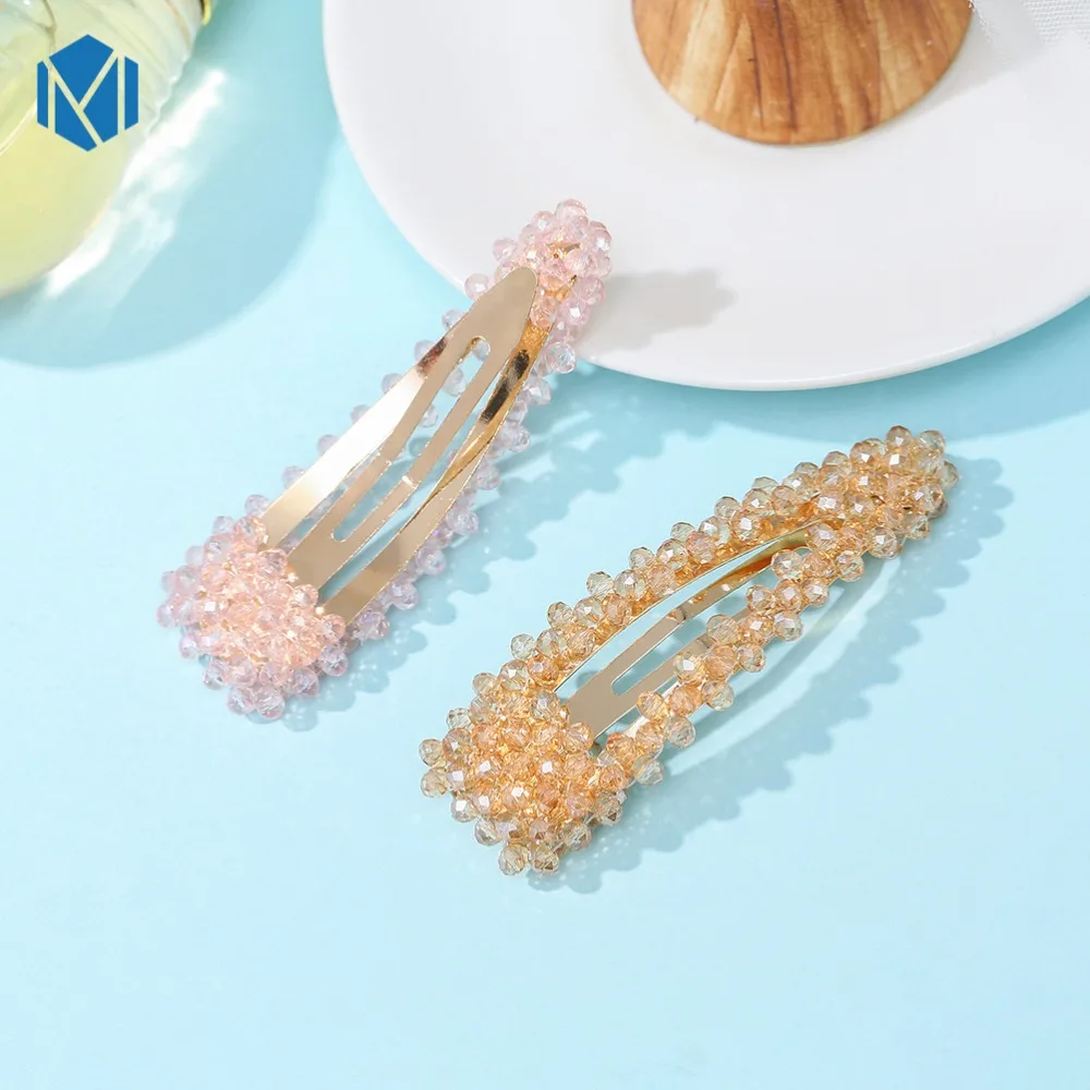M MISM полные жемчужные заколки для волос для женщин модный сладкий имитационный корейский стильчик женские аксессуары на.