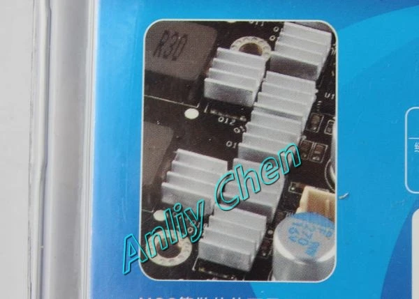 Алюминиевый теплоотвод Для MOS IC чипсет DDR VGA ОЗУ 6 35 мм * 3 5 чип-радиатор 20 шт. в
