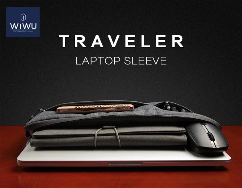 Сумка WIWU 2019 с несколькими карманами для MacBook Pro 13 15 чехол Xiaomi Air водонепроницаемый