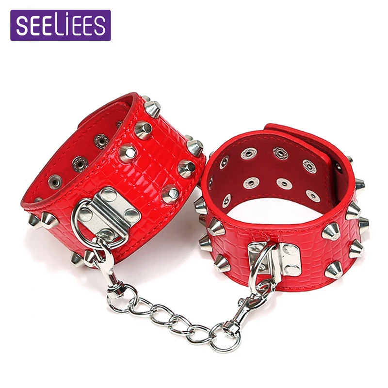 Заклепки БДСМ бондаж игры секс игрушки для взрослых пары Регулируемая