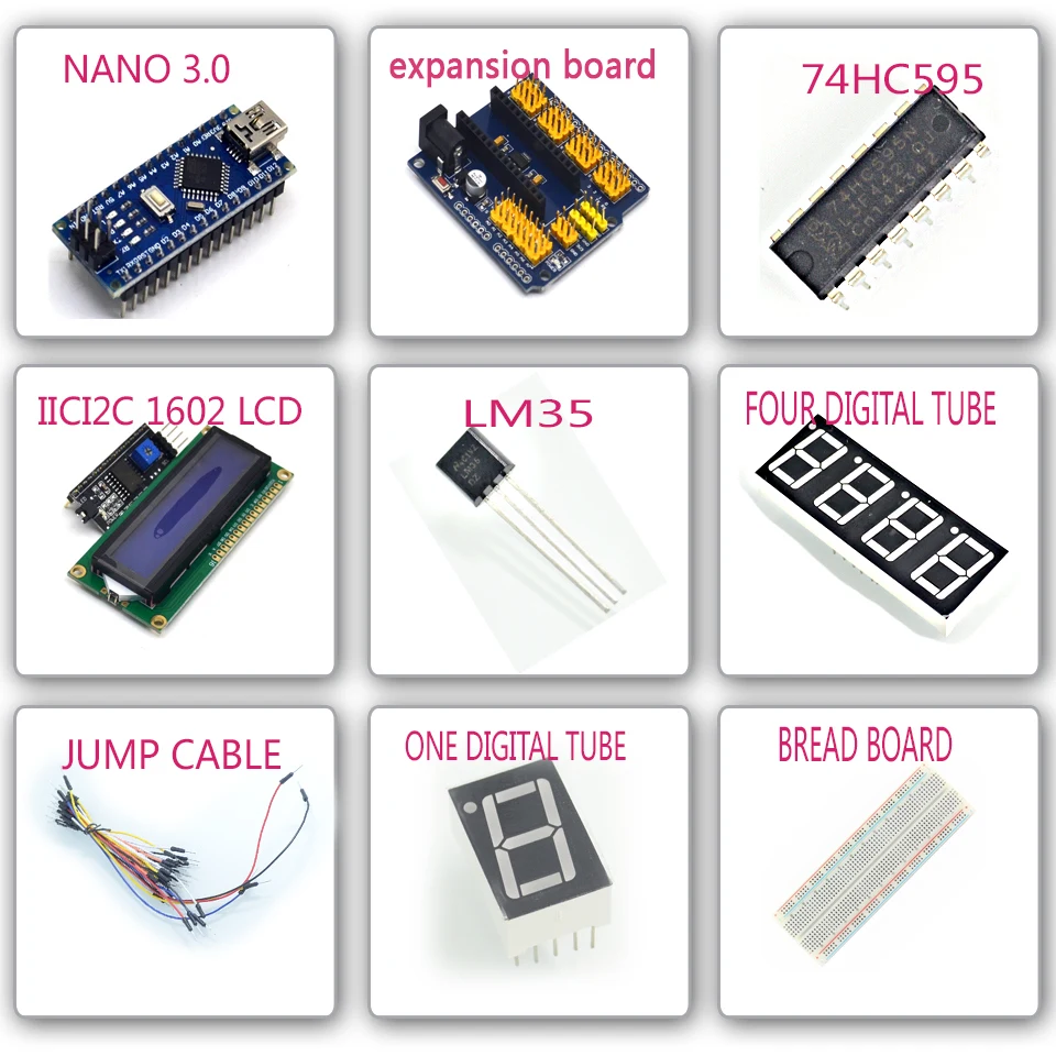 Бесплатная доставка! Набор для начинающих стартовый набор nano 3 0 Arduino IDE с