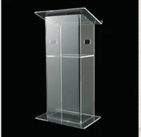clear acrylic lecterns church pulpit conference podiums speech lectern clear church podium crystal pulpit clear acrylic lecterns