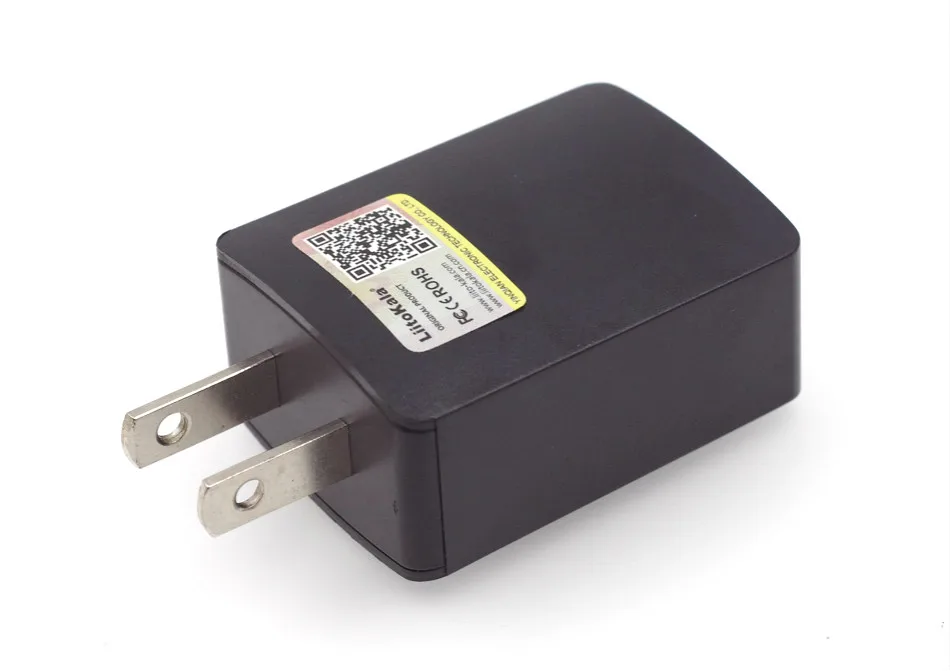 Зарядное устройство Liitokala с универсальной вилкой 1 А 2 USB|liitokala lii100|liitokala chargerplug charger