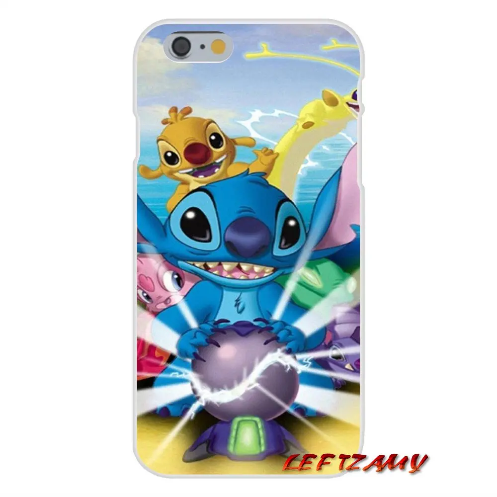 Милый мультфильм Лило стежка аксессуары телефон оболочки чехлы для Samsung Galaxy A5 A6S A7