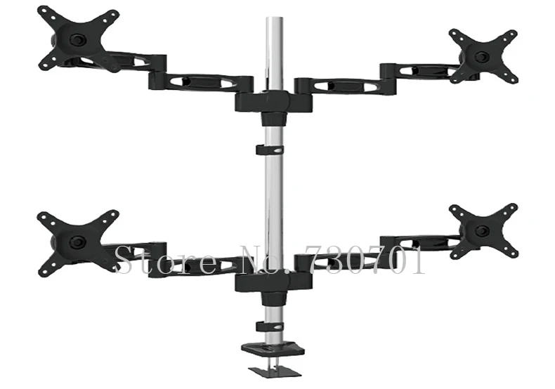 Алюминий полное движение 10 27 &quotчетыре монитора lcd Телевизор Настольный