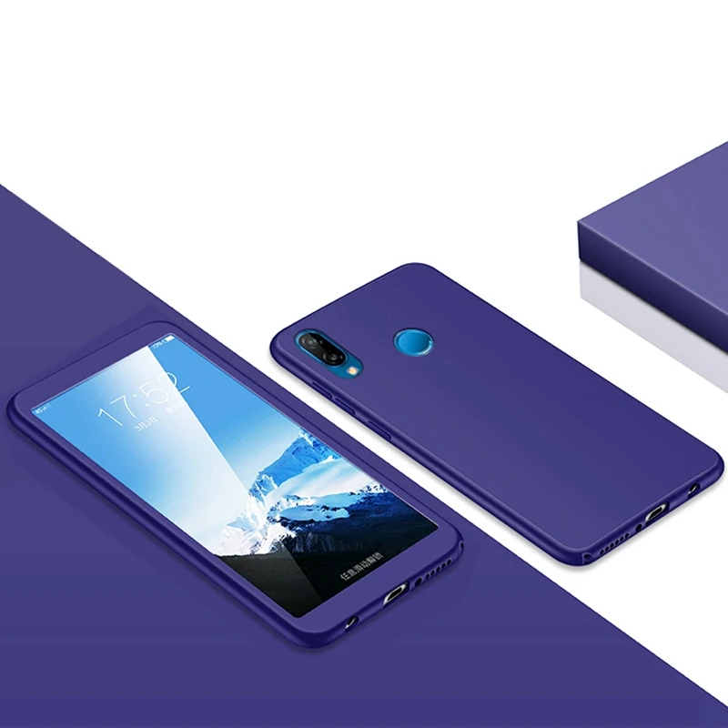 Мягкий силиконовый матовый чехол из ТПУ для Xiaomi mi 8 SE A1 A2 Lite Red mi S2 Note 4 4X5 Plus 6 6A Pro Poco F1 на 360 градусов