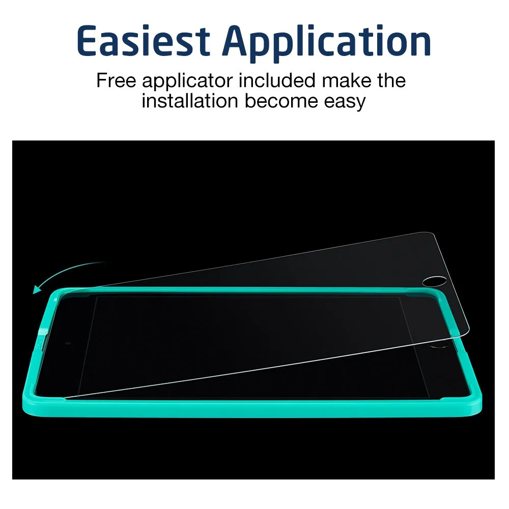 Стеклянная пленка для iPad mini 4, ESR Анти Blue-ray& HD Закаленное стекло протектор экрана с бесплатным аппликатором для iPad mini 4