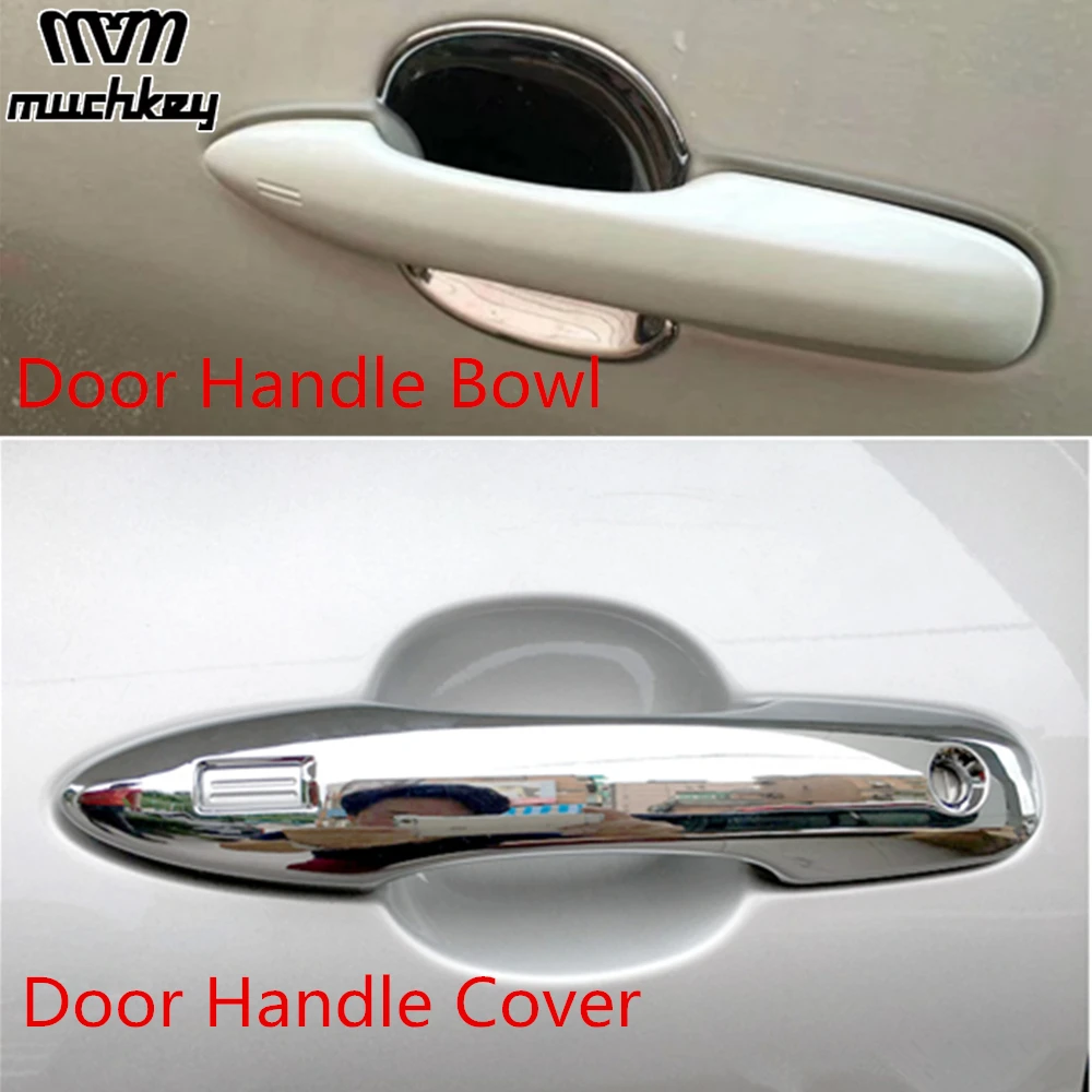 

Car Accessories For Toyota Prius Phv Car Side Door Handle Cover Trim Door Handle Bowl Cap Trim Strip Molding Abs Chrome 4Pcs