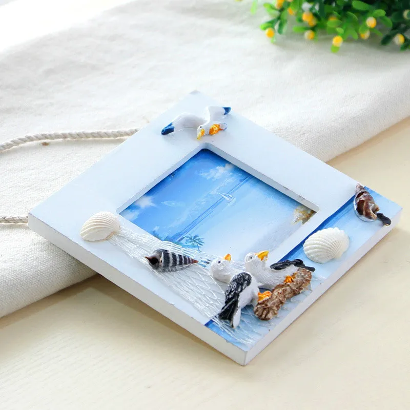 Средиземноморская деревянная Европейская фоторамка для студии гостиной