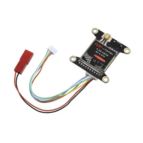 EWRF e709TM3 5 8G 200mW 48CH FPV беспроводной модуль передатчика AV 5V для F3 F4 контроллера