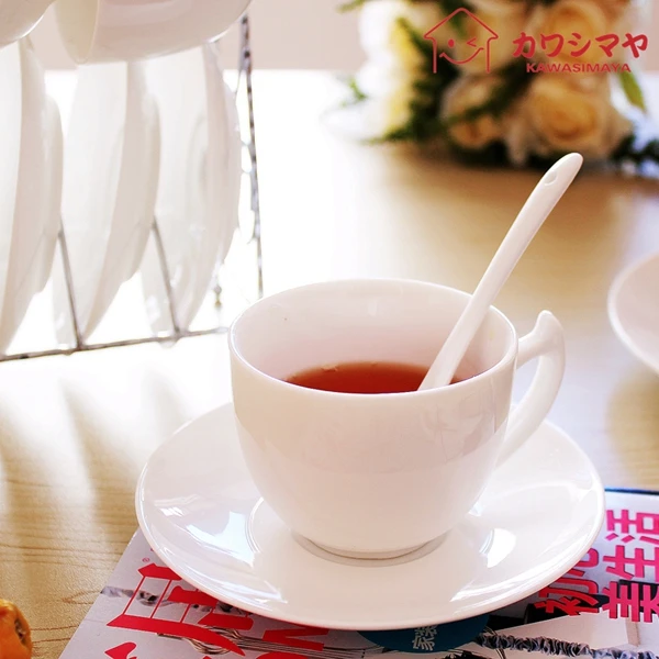 Высококачественные белые керамические фарфоровые декоративные чайные чашки в