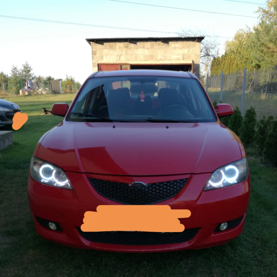 Для Mazda 3 mazda3 2002 2003 2004 2005 2006 2007 Многоцветный комплект светодиодов глаза ангела RGB