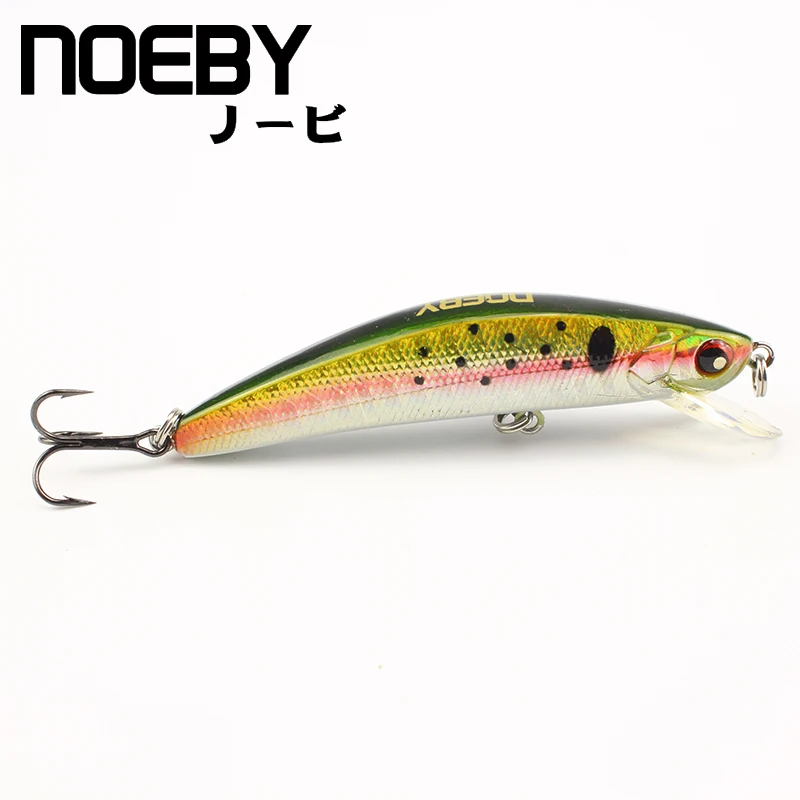 NOEBY 1 шт. приманка для рыбной ловли 70 мм/6 г 0-1 м плавающие супер приманки в форме