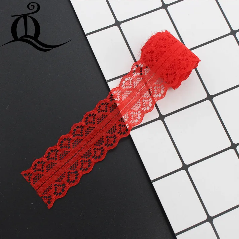 10 ярдов в партии 30 мм хлопковая кружевная лента бежевого цвета отделка сделай сам