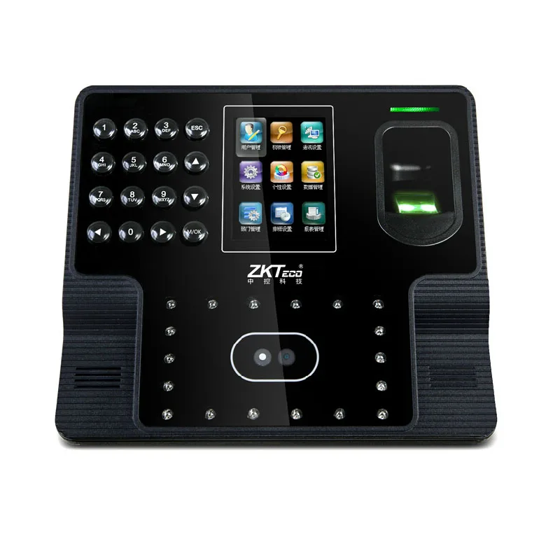 Multilanguage ZKteco iface102 Iface 102 Биометрические лица Фингерпринта multifuncitonal время записи