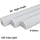 Угловая светодиодная балка 90 градусов, алюминиевая жесткая лампа теплого белого света для кабинета, 2835, 17, 30 светодиодный 30 см, 50 см в форме V