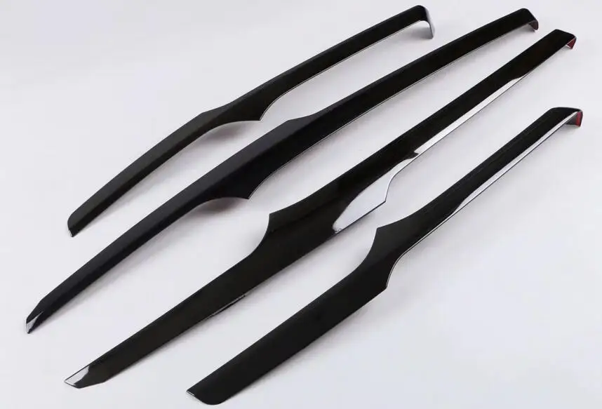 Stainless steel Накладка для кузова, детектор, нержавеющая сталь, внутренняя дверная чаша, накладка, 4 шт., для Toyota New Camry XV70 - Название цвета: Stainless steel