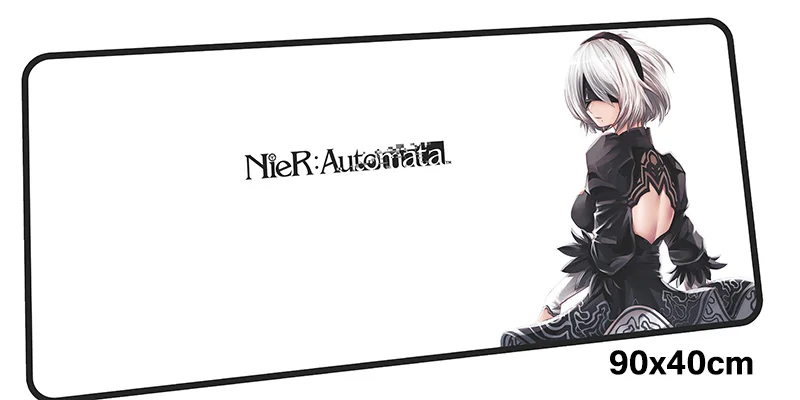 Nier automata коврик для мыши computador gamer mause коврик 900x400X2 мм Большой крутой Коврик Для Мыши Эргономичный гаджет офисный стол коврики
