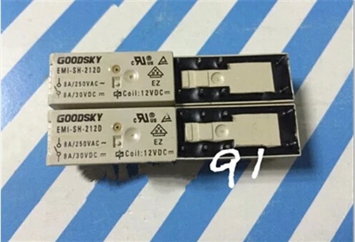 Горячая Распродажа новинка Φ 12 В постоянного тока 212D 8A 250 переменного GOODSKY DIP8 |