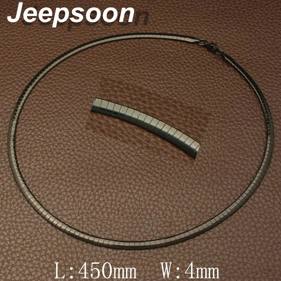 Аксессуары 4 мм из нержавеющей стали винтажные украшения модные ожерелья-Чокеры