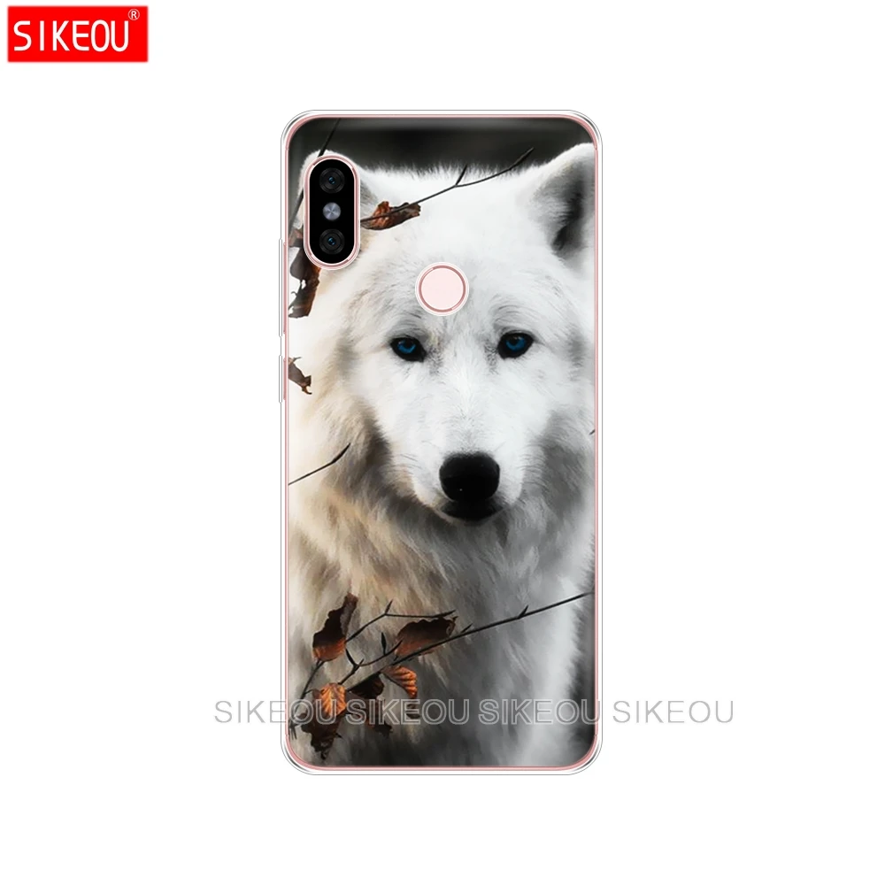 Силиконовый чехол для телефона Xiaomi redmi 5 4 1 1s 2 3 3s pro PLUS note 4X 4A 5A Dark Night Wolf | Мобильные