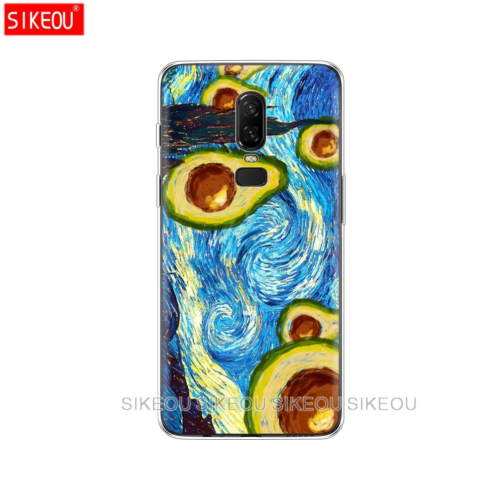 Силиконовый чехол для телефона Oneplus one plus 6 5T 5 3 A3000 A5000 Cute Avocado Food|Бамперы| |