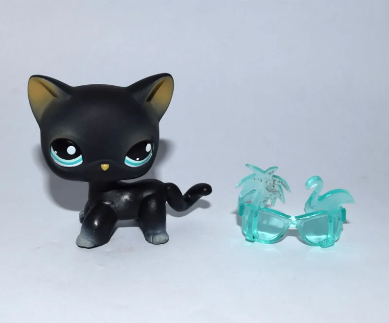 Магазин домашних животных Cyan Eyes Shor Hair черная кошка с солнцезащитным стеклом